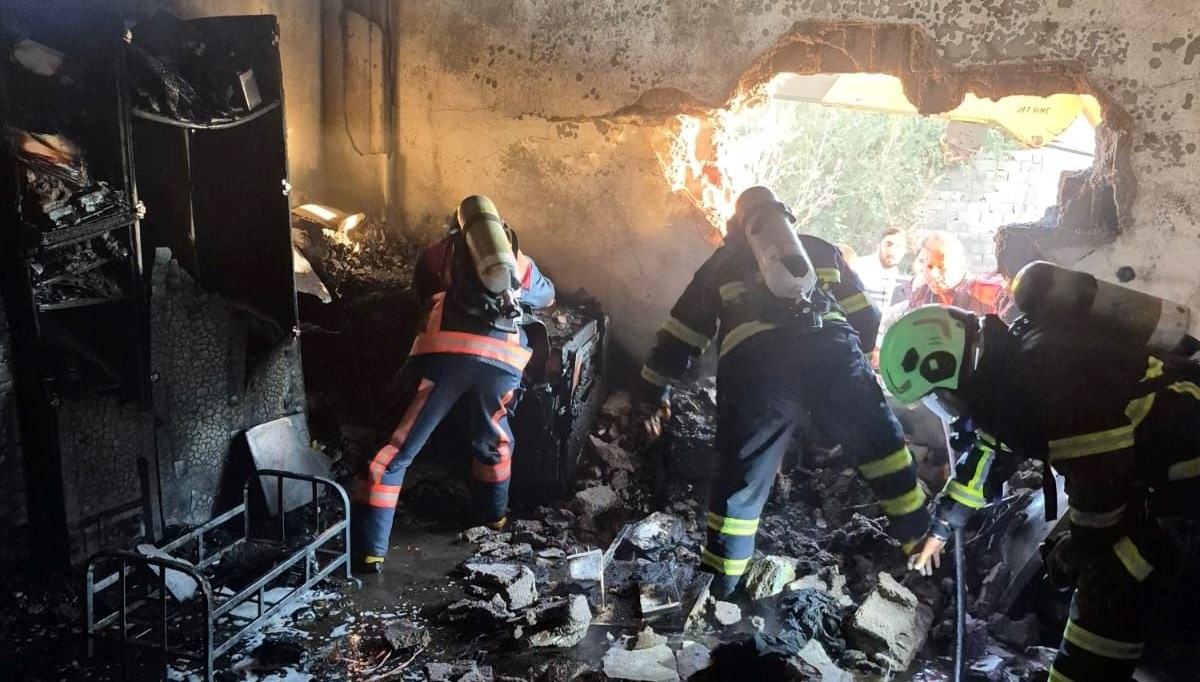 Mardin’de 5 yaşındaki çocuk yangında öldü: 3’ü ağır 12 yaralı