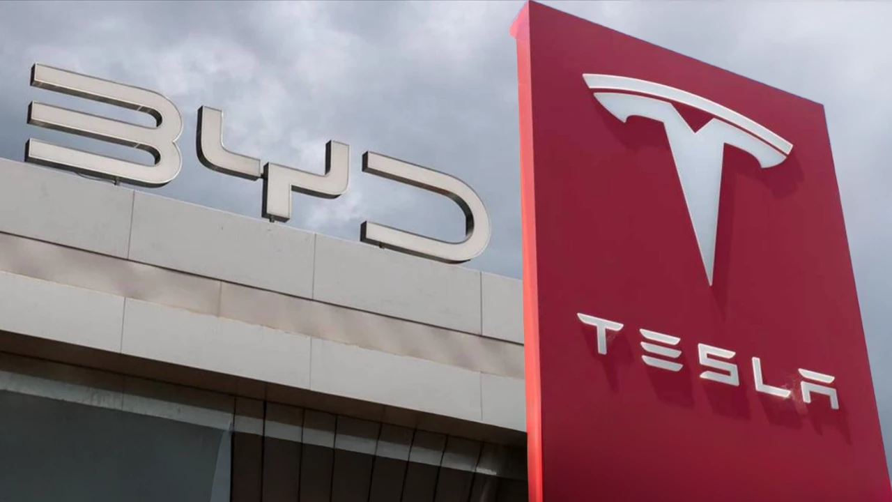 BYD satışlarda Tesla’yı solladı! İngiltere’de yeni lider belli oldu