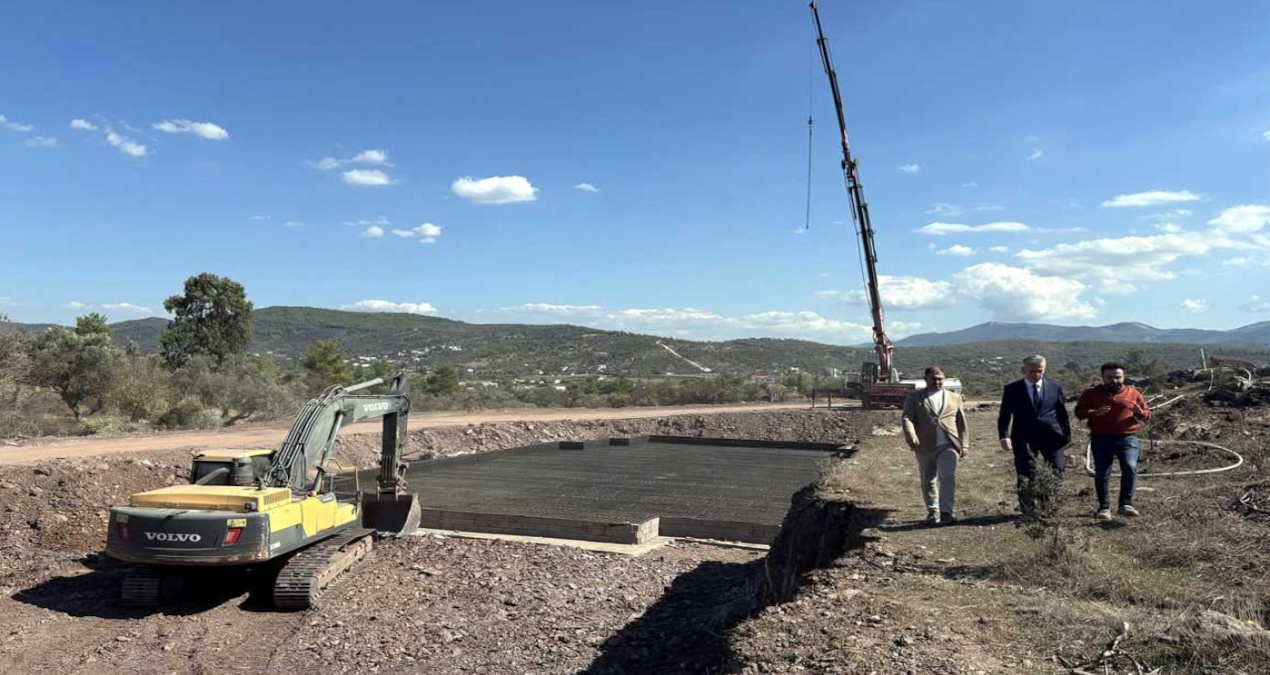 TOKİ Bodrum’da inşaata başladı Muğlalılar Bodrumlular ayağa kalktı