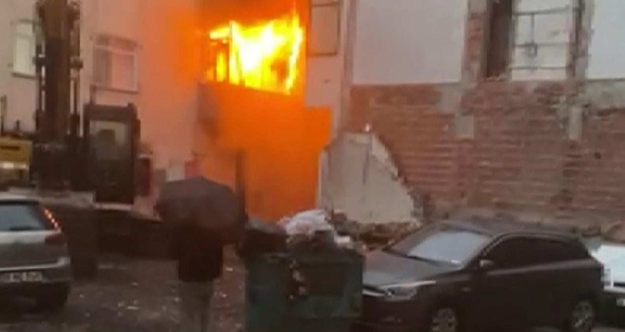 Bahçelievler’deki yangın korkuttu: İki kişi gözaltında