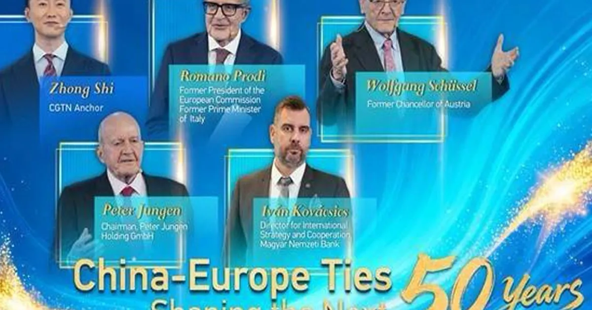 CGTN: Çin-Avrupa ilişkileri: Gelecek 50 yılı şekillendirmek