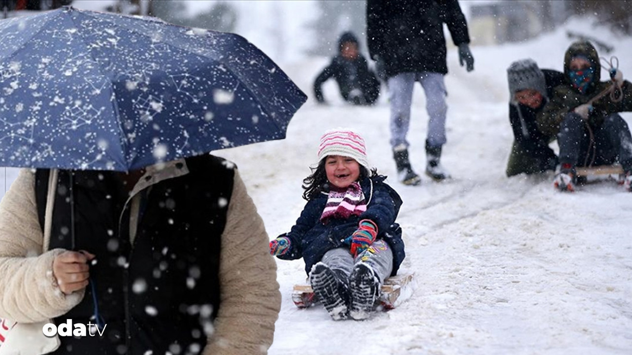 Haber geldi: Yılbaşında lapa lapa kar var