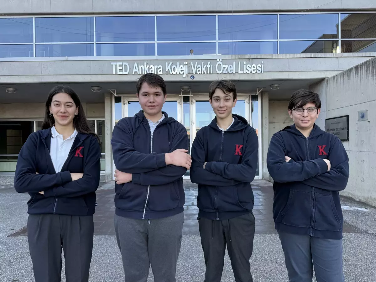 TED Ankara Koleji Öğrencilerinden Büyük Başarı
